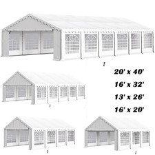 20'x40' 16'x32' 13'x26' 16'x20' Outdoor Canopy Tent Party Wedding Tent 2-Sizes picture