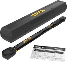 LEXIVON Torque Wrench 1/2-Inch Drive Click 10~150 Ft-Lb/13.6~203.5 Nm (LX-183) picture