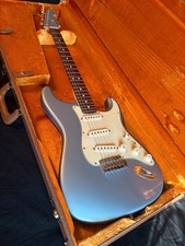 Fender FSR American Deluxe '62 Stratocaster Ice Blue Metallic Matching Headstock picture