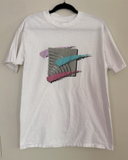 Vintage 80s Spinrite II Abstract Graphic T-Shirt L picture
