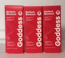 (Lot of 3) Goddess BioTech Blowout Leave-In Restorative Hair Mask 1.7  oz / 50ml picture