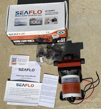 SEAFLO 4-chamber diaphragm pump 55 psi-  SFDP2-030-055-42 24V- Open Box picture
