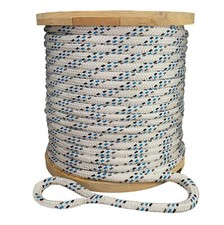 Strongest Double Braid Polyester Cable Wire Pull Pulling Rope W/ 6