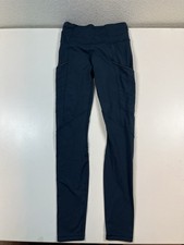 Blue Lululemon Athletic Gym Running Leggings Yoga Pants Women's Size 4 picture