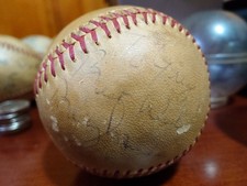 Burleigh Grimes HOF Signed Baseball  1970-73 Reach AL Cronin Ball NO COA picture
