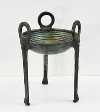 Pure bronze small Tripod - Ancient Greek Art - Lost Wax Method - Winner Prize picture