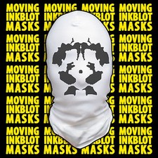 Halloween Costume Rorschach Moving Inkblot Mask - Psychotic KIDS SIZE SMALL picture