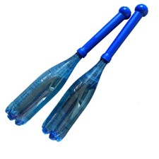 Indian Club Bell Handle Adjustable Weight Up To 3kg Pahlavandle Blue picture