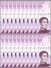 VENEZUELA 100 DIGITALES qty 20 2021 CIR 100 million bolivar USA picture