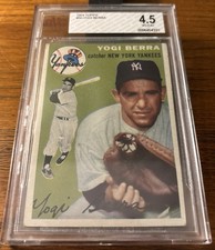1954 Topps Yogi Berra #50 BVG 4.5 VG-EX+ picture