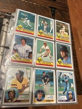 1983 Topps Complete Set (1-792) and Traded Set (1-132) In Binder HOF RCs Nice picture