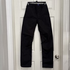 Balenciaga Yeezy YZY x Gap Engineered Cargo Pants Black Sateen Size 24 EUC picture