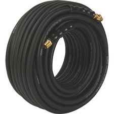 Klutch Rubber Air Hose, 3/8in. x 100ft., 300 PSI, Ozone-Resistant Cover picture