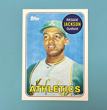 Topps 2010 Reggie Jackson 1969 reprint #260  Athletics Baseball Trading Card picture
