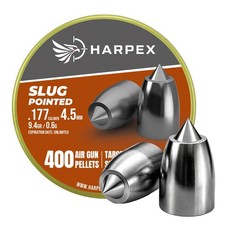 Harpex Airgun pellets Slug Pointed .177 / 4.5mm Cal 9.4gr/0.6g - High Acuraccy picture