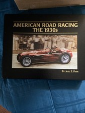 American Road Racing-the 1930s Joel Finn HC Slipcase picture