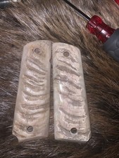 1911 Full size Pistol grips Genuine Rams Horn, Standard 1911 (AT18) picture