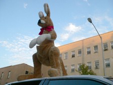 American Made Giant Stuffed Kangaroo 42 Inches 107 cm Soft Made in the USA New picture