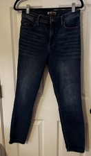 KUT From The Kloth Charlize Jeans Womens 6 High Rise Cigarette Raw Hem 27” picture