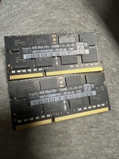Lot of 2x8GB=16GB SK hynix HMT41GS6MFR8C-PB 2Rx8 PC3-12800S Laptop Memory picture
