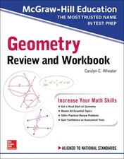 McGraw-Hill Education Geometry Review and Workbook picture