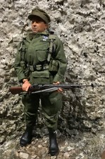 1/6 Post-Korea BBi US Special Forces Officer Soldier w/M-14 & Soft Cap 1959 picture