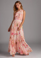 Azazie Charlize - A-Line One Shoulder Chiffon Dress picture