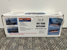 * VIKING MODELS 1/700 USS TEXAS BATTLESHIP 1944 PACIFIC TOUR RESIN MODEL KIT picture