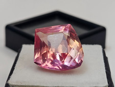 Padparadscha Sapphire NATURAL Fancy Cut 16-18 Ct Ring Making GEMSTONE FR-534 picture