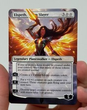 Elspeth, Storm Slayer Proxy Card with Custom designed art picture