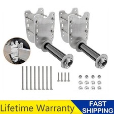 2 Pack Boat Lift Wheel Kit, Adjustable Wheel Bracket, Aluminium Mounting Plate picture