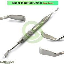 Dental Buser Modified Perio Chisel 4mm-6mm Periosteal Bone Scraper picture