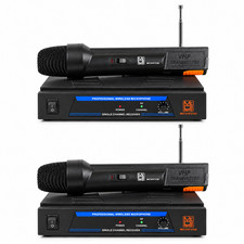2 MR DJ MICVHF3100 Wireless Dual-Channel Handheld design Microphone System picture