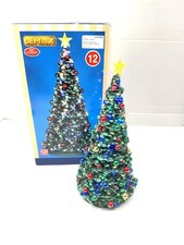 LEMAX Outdoor Holiday Tree - Lighted 9.25