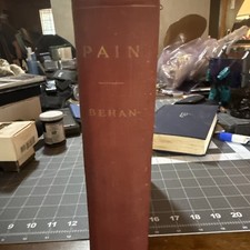 1914 Pain Richard J Behan Antique Medical Book Illustrated Original Edition picture