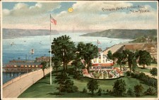 New York City NY Riverside Park HTL Hold to Light c1910 Koehler Postcard bhn picture