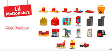 2025 McDONALD'S Lil Mcdonalds Minature Kids HAPPY MEAL TOYS Or Set picture