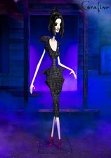 7.25 FT ANIMATED CORALINE'S OTHER MOTHER HALLOWEEN ANIMATRONIC PROP picture