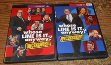 WHOSE LINE IS IT ANYWAY? SEASON 1 VOL. 1 & 2 DVD LOT/DREW CAREY/WAYNE BRADY picture