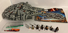 LEGO 75105 Star Wars Millennium Falcon Force Awakens 100% Complete Set MiniFigs picture