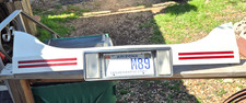 86-87 CADILLAC ELDORADO REAR BUMPER COVER WHITE  picture