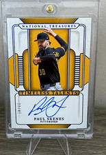 2025 National Treasures Paul Skenes Timeless Talents On-Card Auto /49 TT-PSK picture