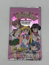 1998 Sailor Moon JPP Amada Series 1 6 Sticker Sealed Unopened Pack English picture