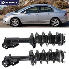 Front Left Right Side Struts w/Coil Spring for 2006 - 2011 Honda Civic Acura CSX picture
