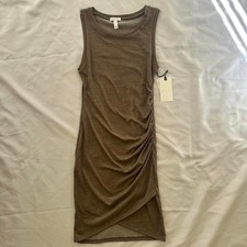 Brand new Leith Brown Jersey Dress Size S picture
