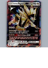 Dusk Mane Necrozma GX - SM102 Holo Promo Sun & Moon Promo Pokemon Damaged picture