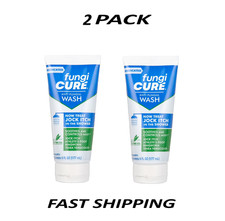 (2 PACK) FUNGICURE Medicated Anti-Fungal Jock Itch Liquid Body Wash, 6 oz. picture