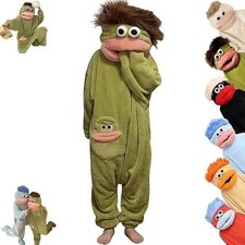 New 2026 Unisex Big Mouth Monster  Funny Silly Monster Hooded Fleece Cute Couple picture