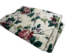 Waverly Pleasant Valley Rod Pocket Valance 17 Feet Long 17” Floral Grapes USA picture