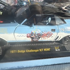 M2 Machines 1971 Dodge Challenger R/T HEMI S47 🔥IRON MAIDEN🔥 picture